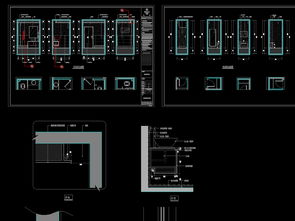 精品服装店全套CAD施工图设计平面图 高效规划与专业实现